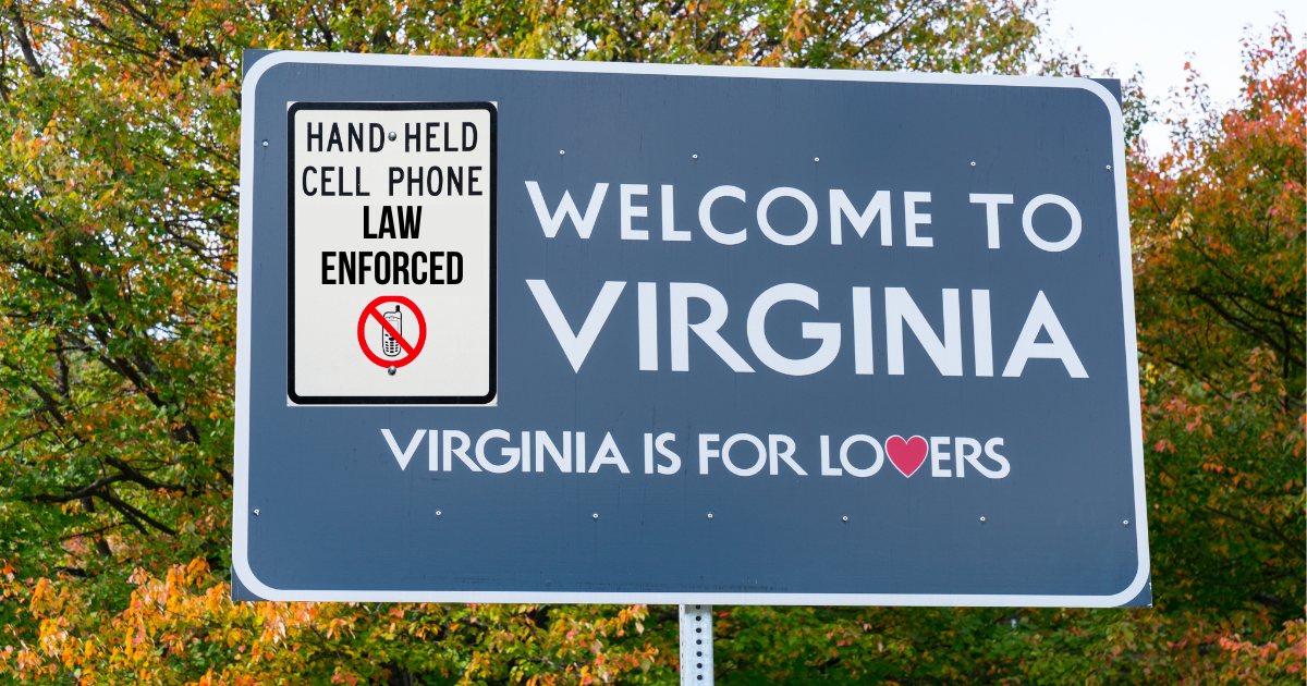 Virginia's New HandsFree Cell Phone Driving Law Enforced in 2021